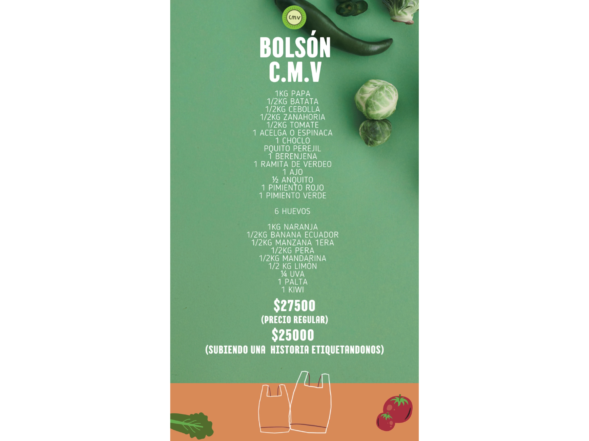 Bolsón CMV