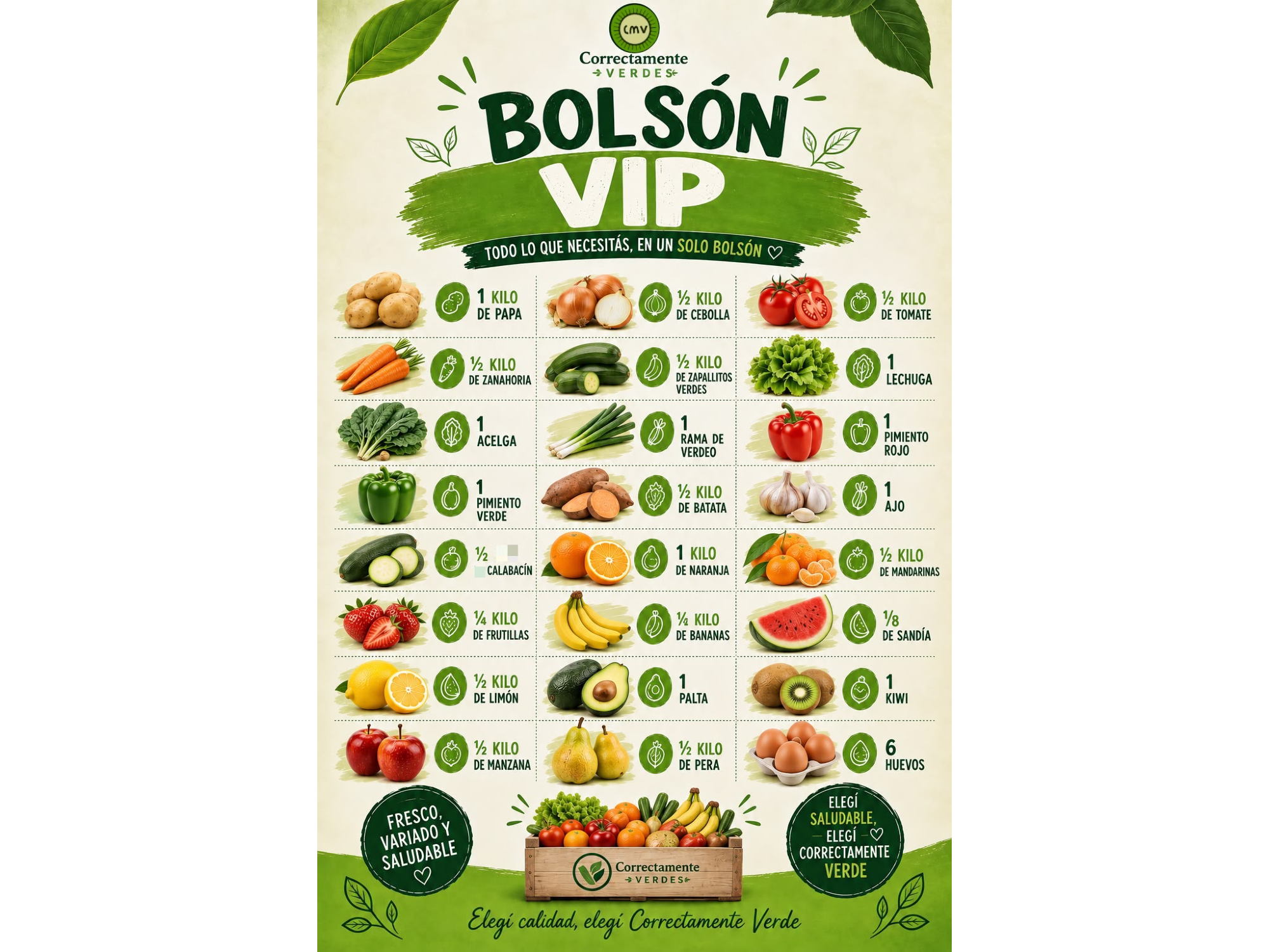 Bolsón CMV VIP