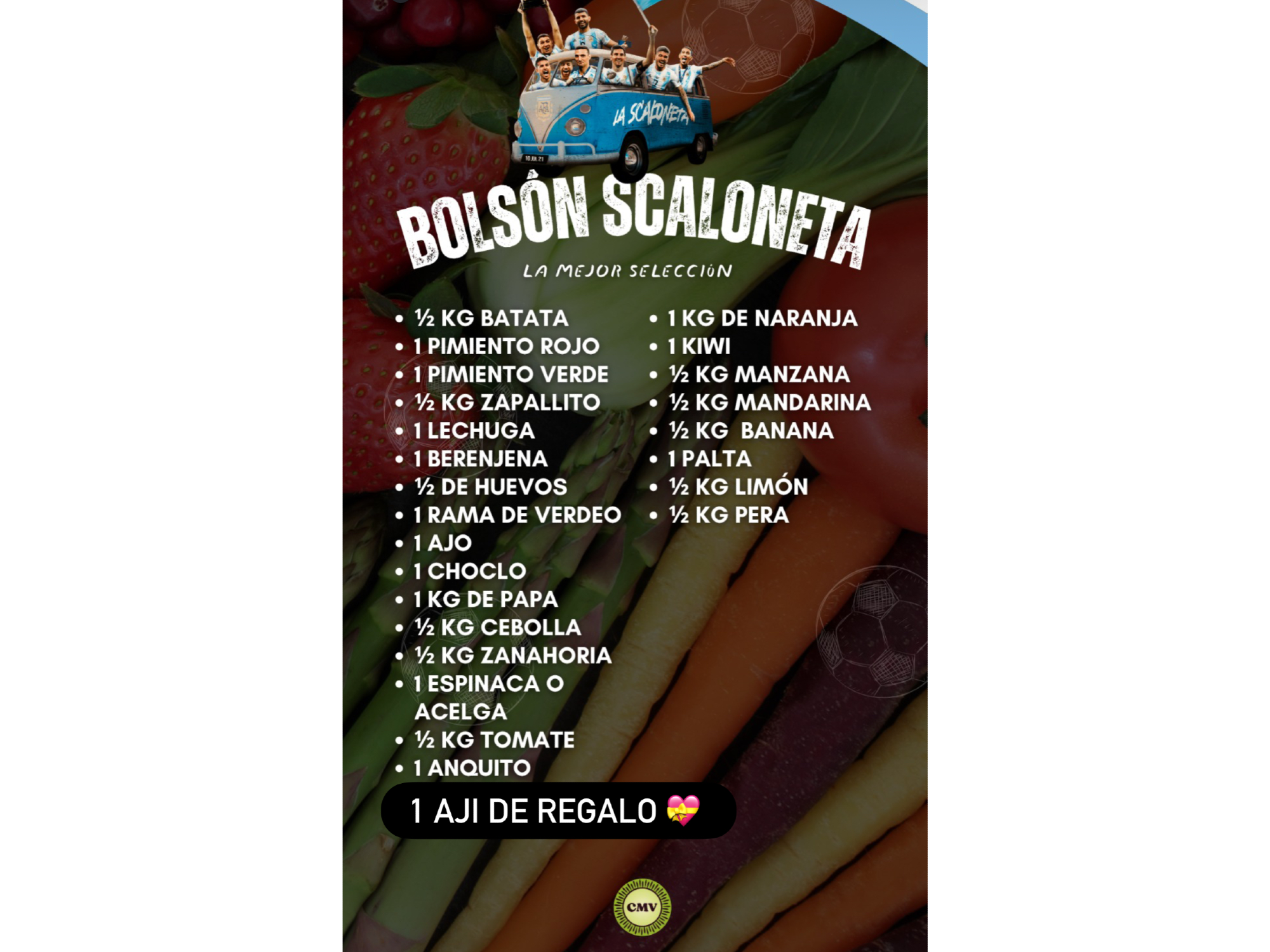 Bolsón Scalonetta