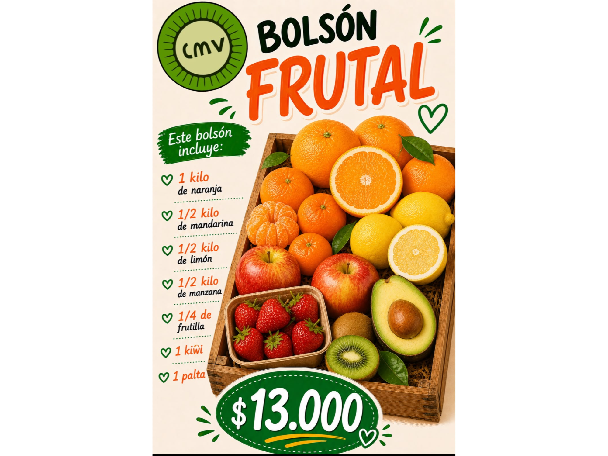 Bolsón Frutal