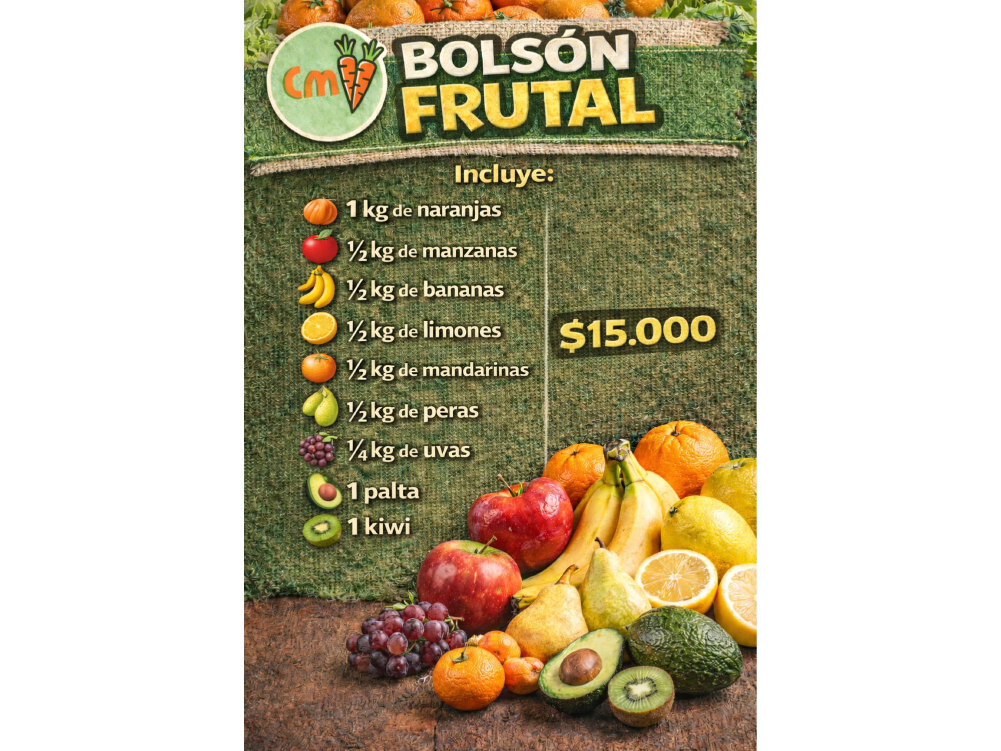 Bolsón Frutal
