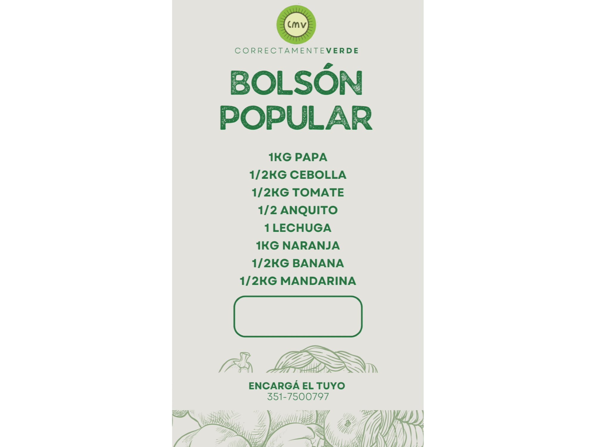 Bolsón POPULAR