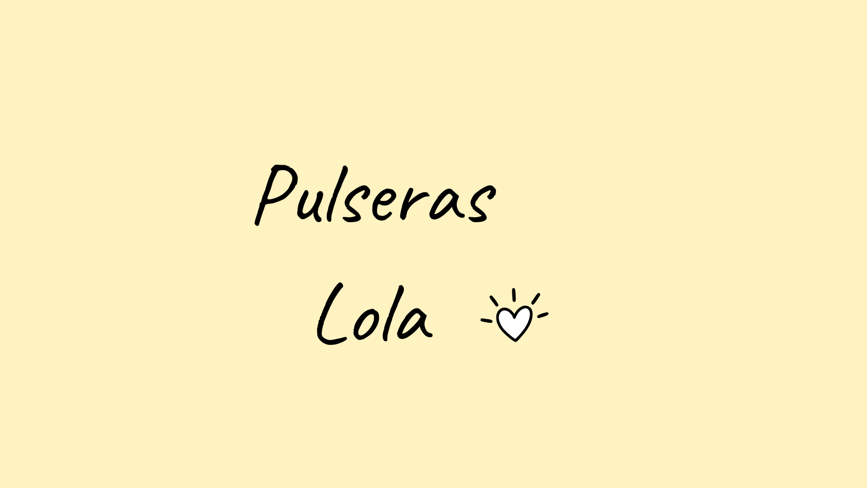 Pulseras Lola  (Buena suerte)