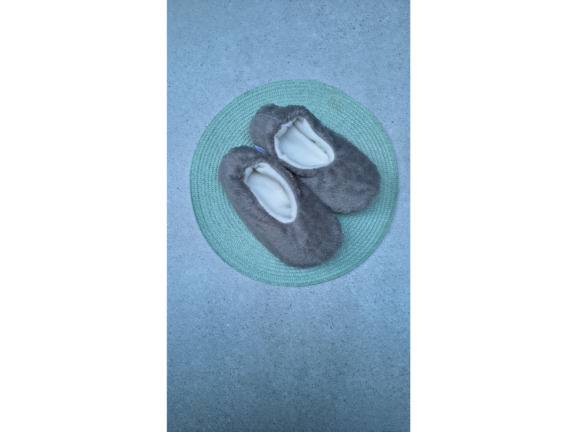 Pantuflas Gris Claro - Del 37 al 39 (25 cm)