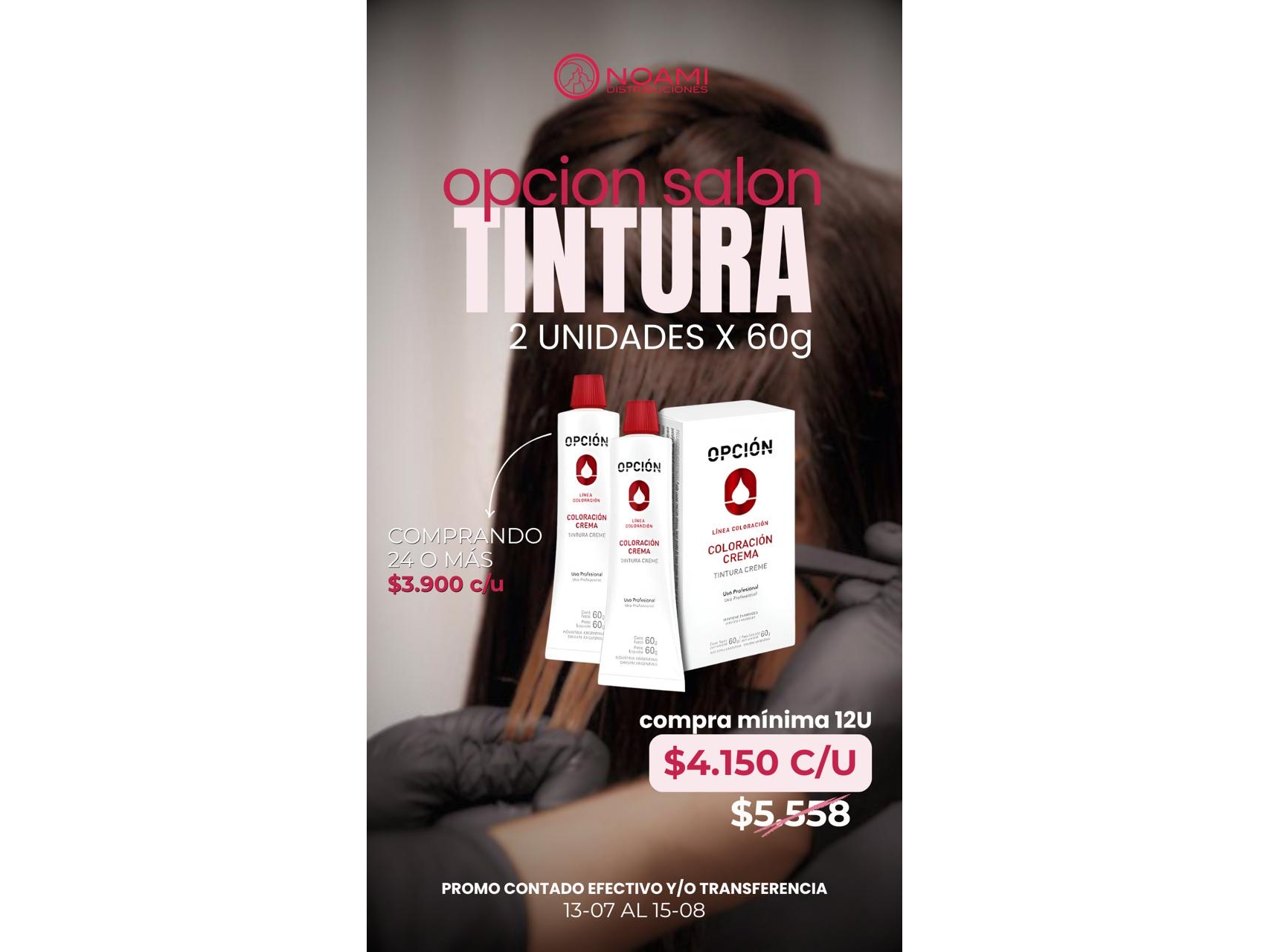 TINTURA OPCION SALON