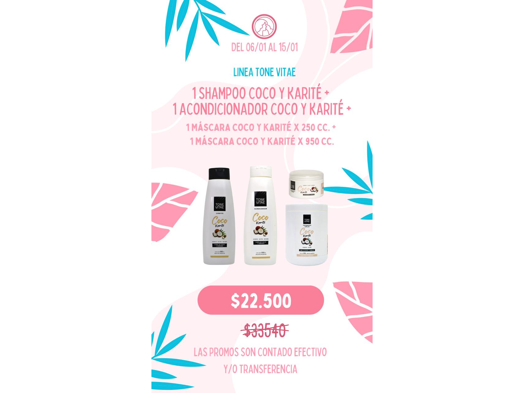 Linea Tone Vitae Coco y Karité