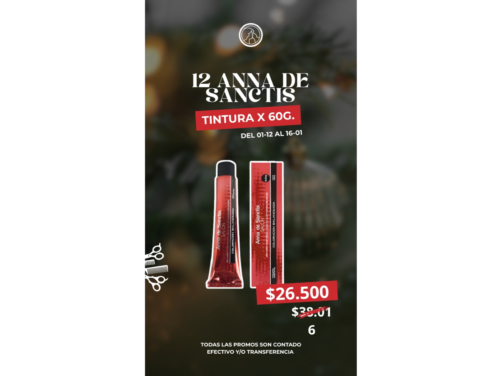 ADS - 12 TINTURAS X 60grs.