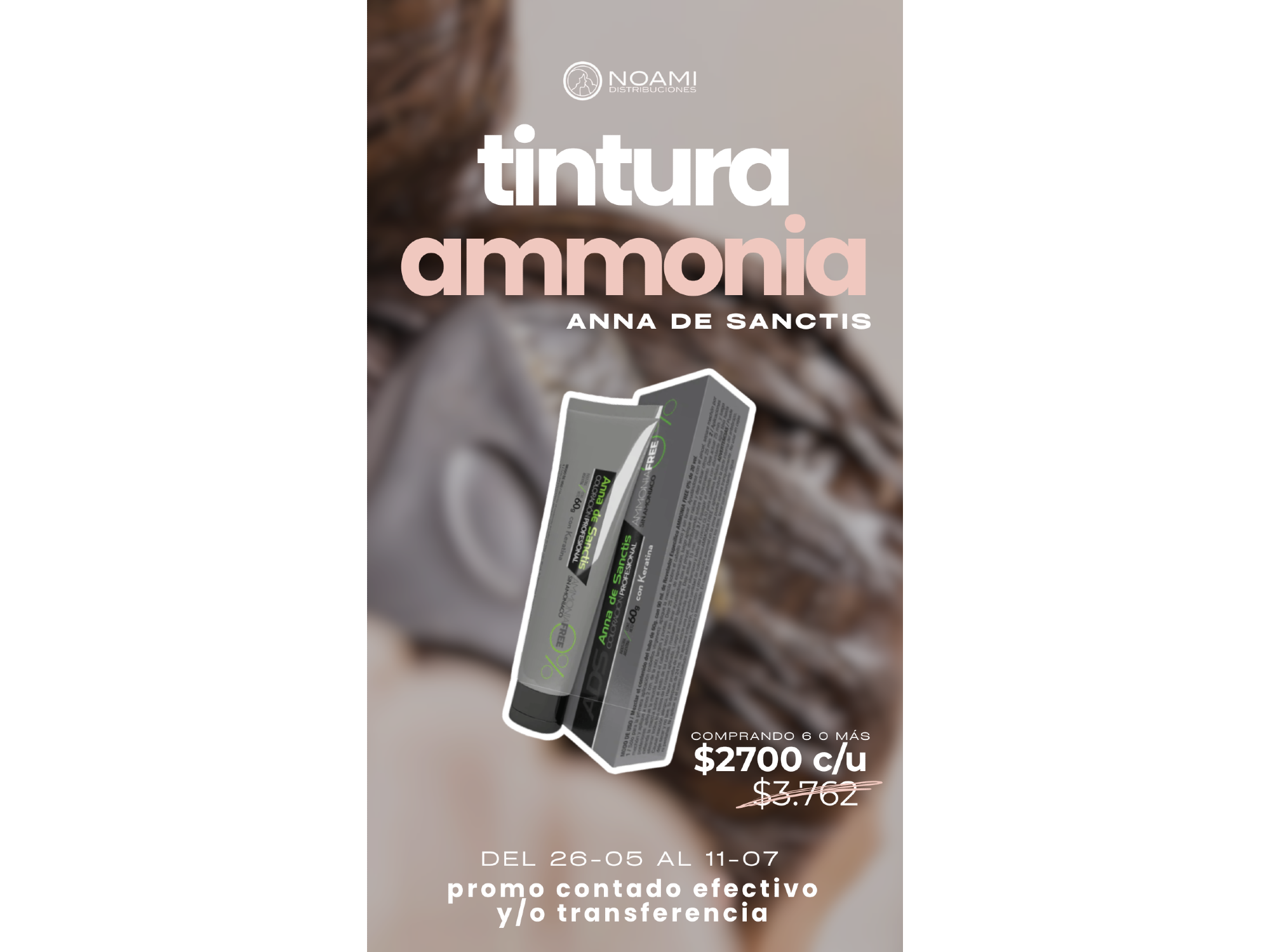 TINTURA AMMONIA ANNA DE SANCTIS