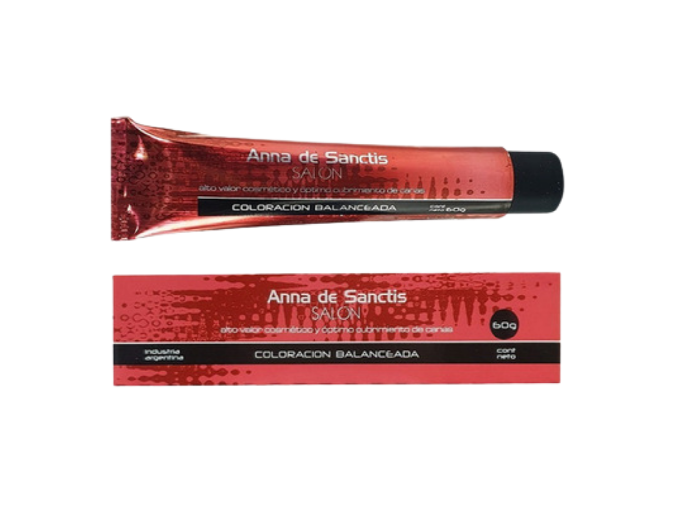 TINTURA COLORACION ANNA DE SANCTIS SALON X 60 G.