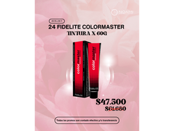 FIDELITÉ - 24 TINTURAS COLORMASTER X 60grs.