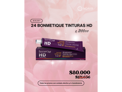 BONMETIQUE - 24 TINTURAS HD x 100grs.