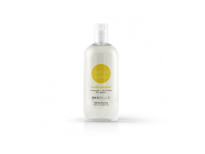 ACEITE PARA MASAJES JOJOBA Y VAINILLA X 500CC.