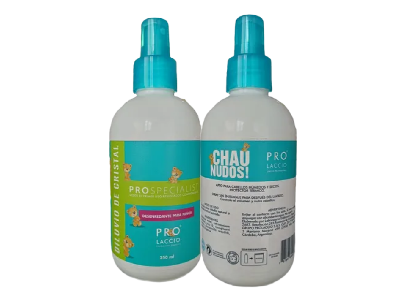 DILUVIO DESENREDANTE PARA NIÑOS X 180ML.