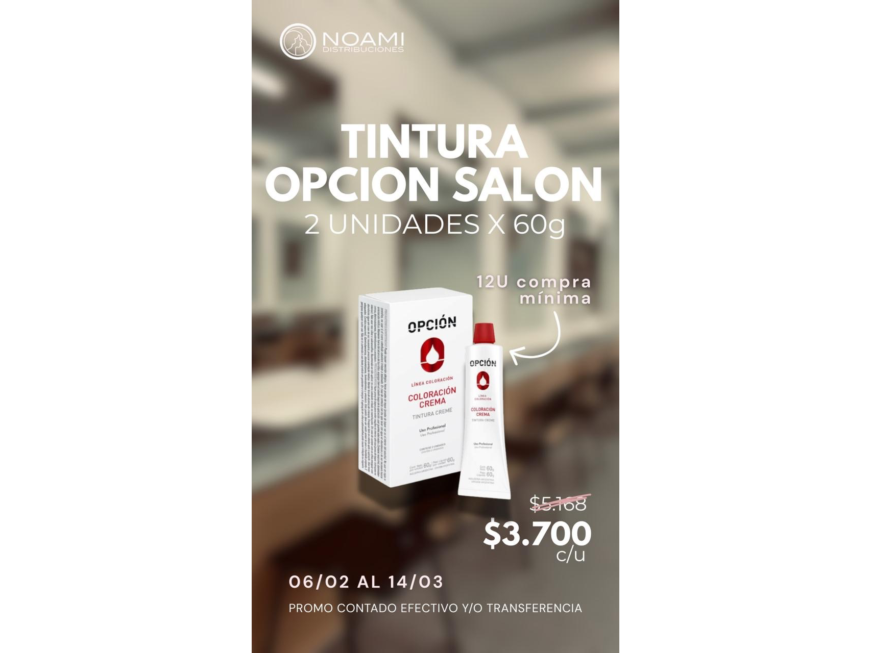 OPCION - 2 UNIDADES X 60grs. - MÍNIMO 12 UNIDADES