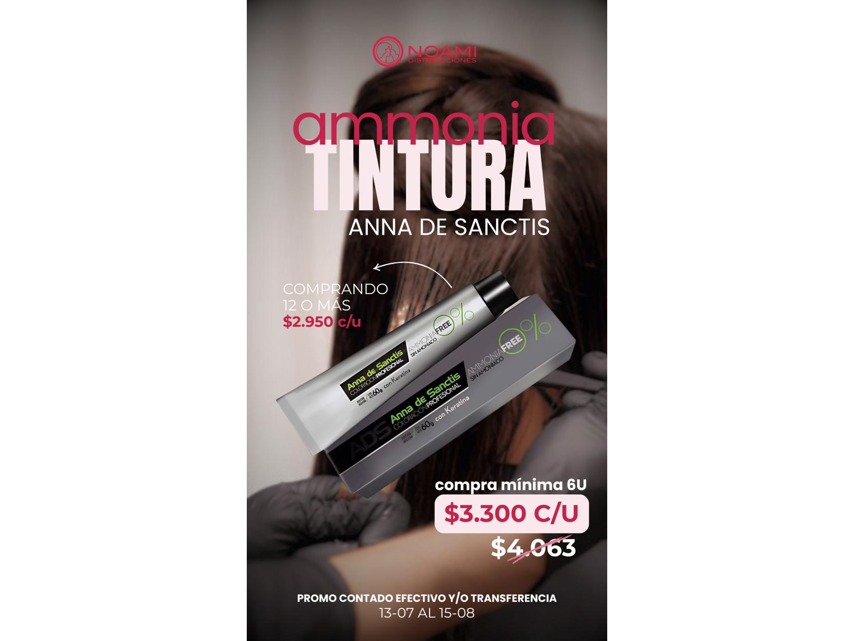 TINTURA AMMONIA ANNA DE SANCTIS