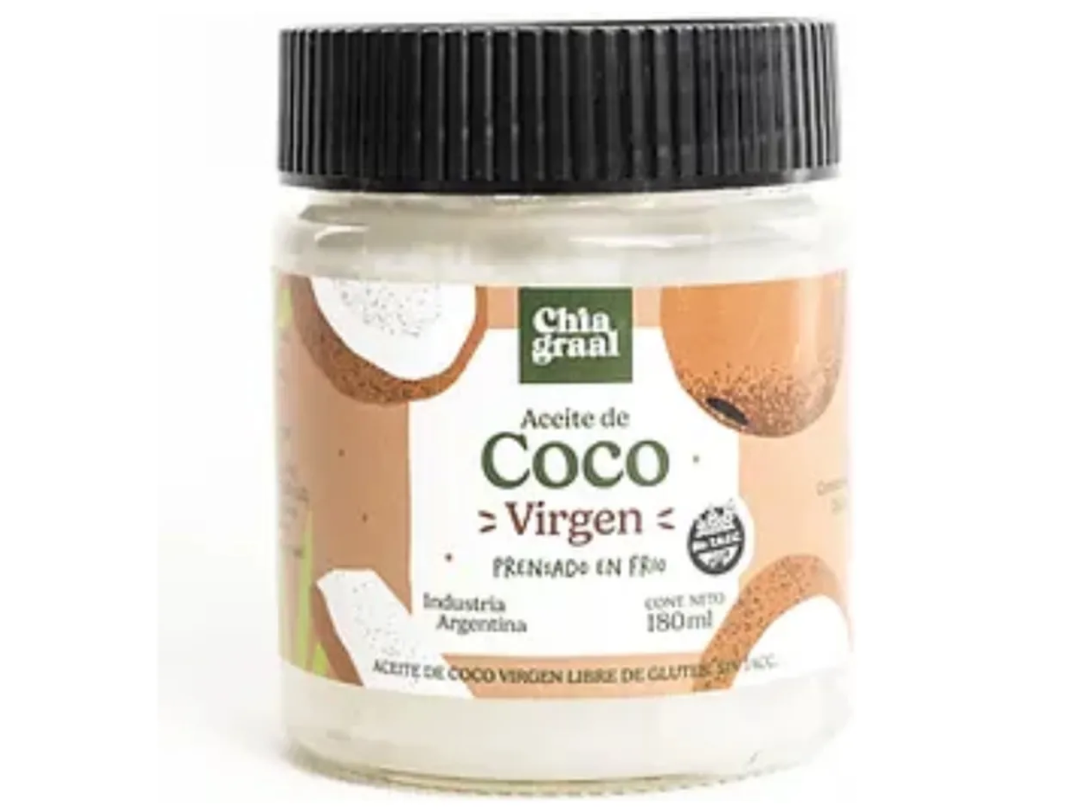 Aceite de coco chia graal virgen 180ml