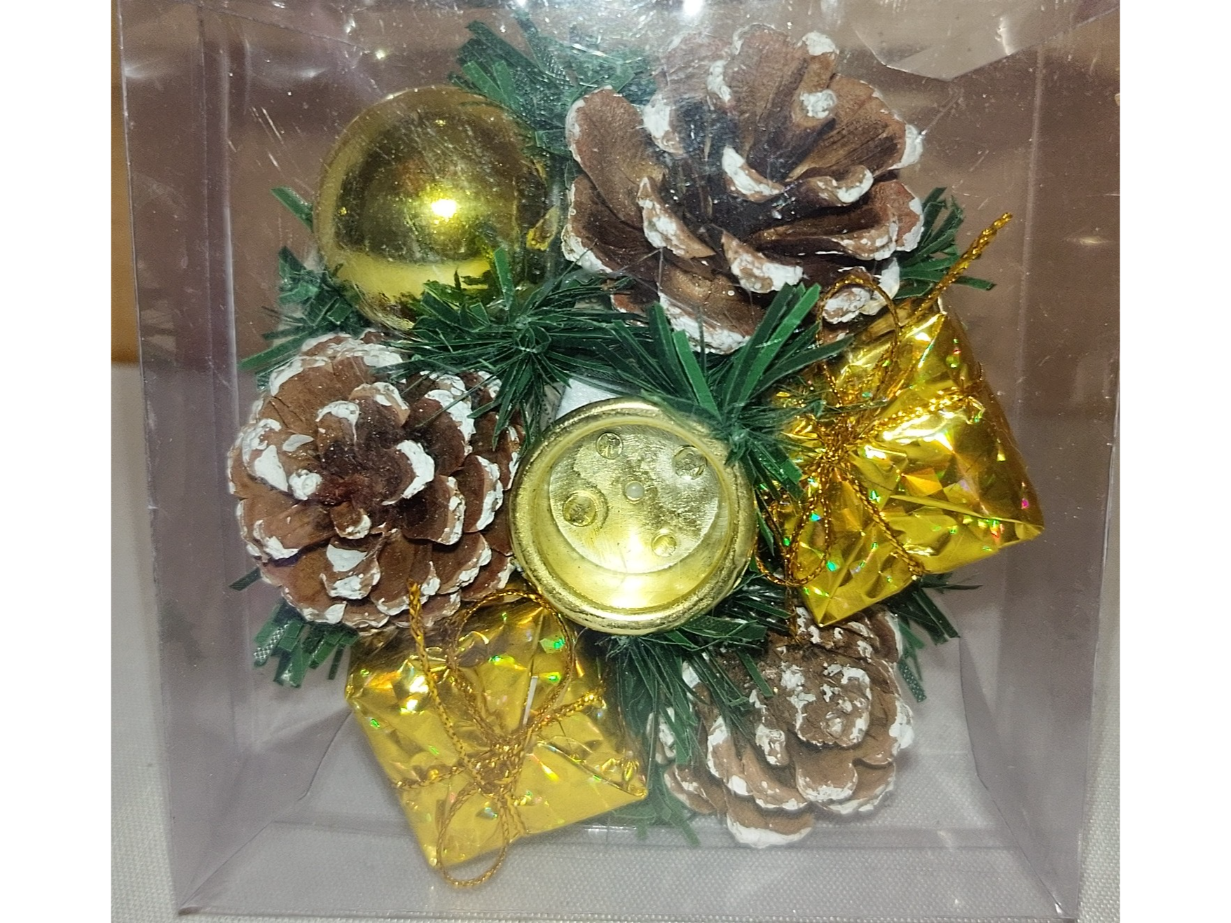 Accesorio decoración Navideño Diseño portavela