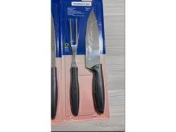 Juego de cuchillo y tenedor tramontina