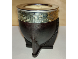 Mate Imperial Virola alpaca Liso