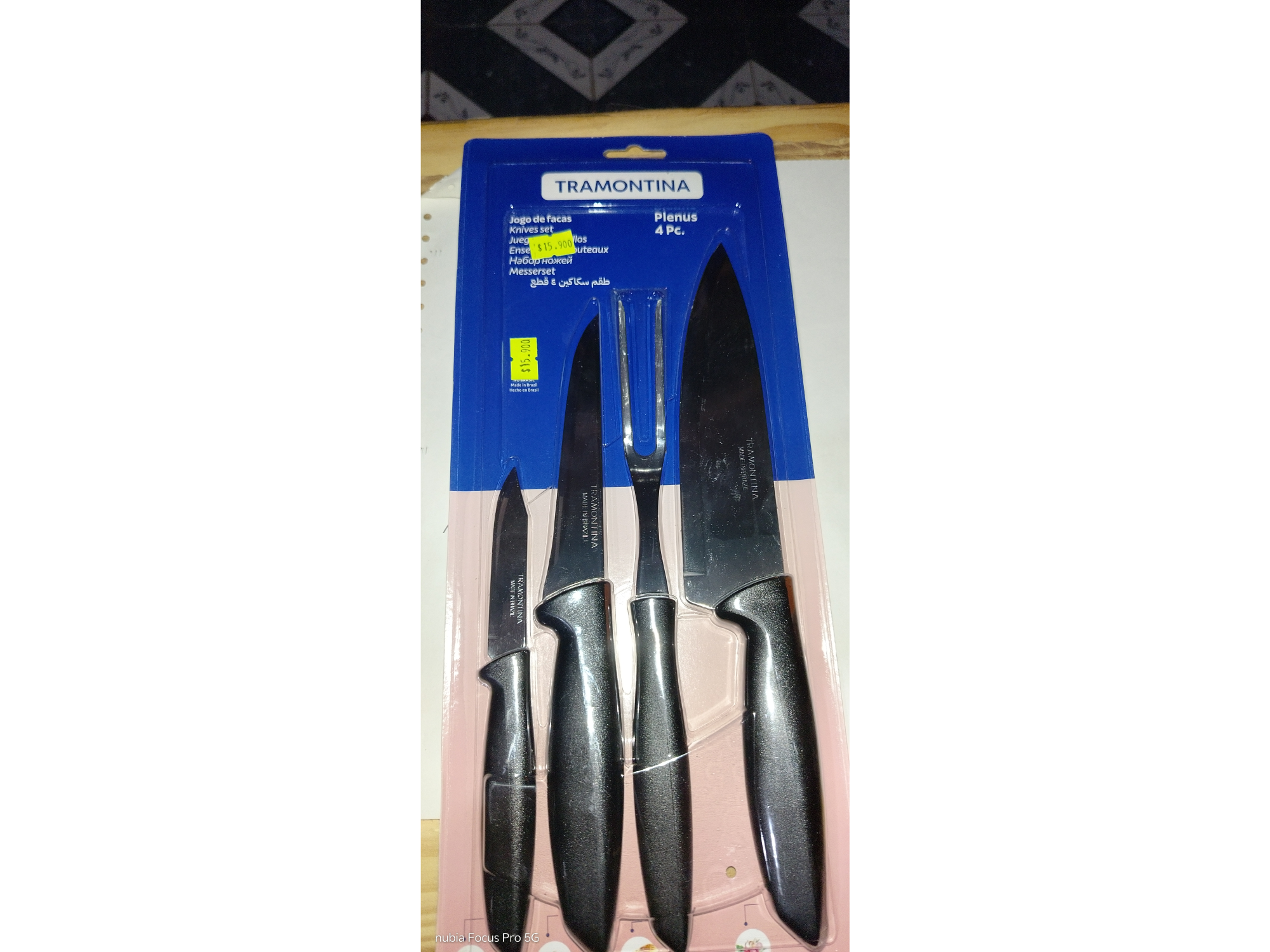 Juego de cuchillo tramontina (4 )