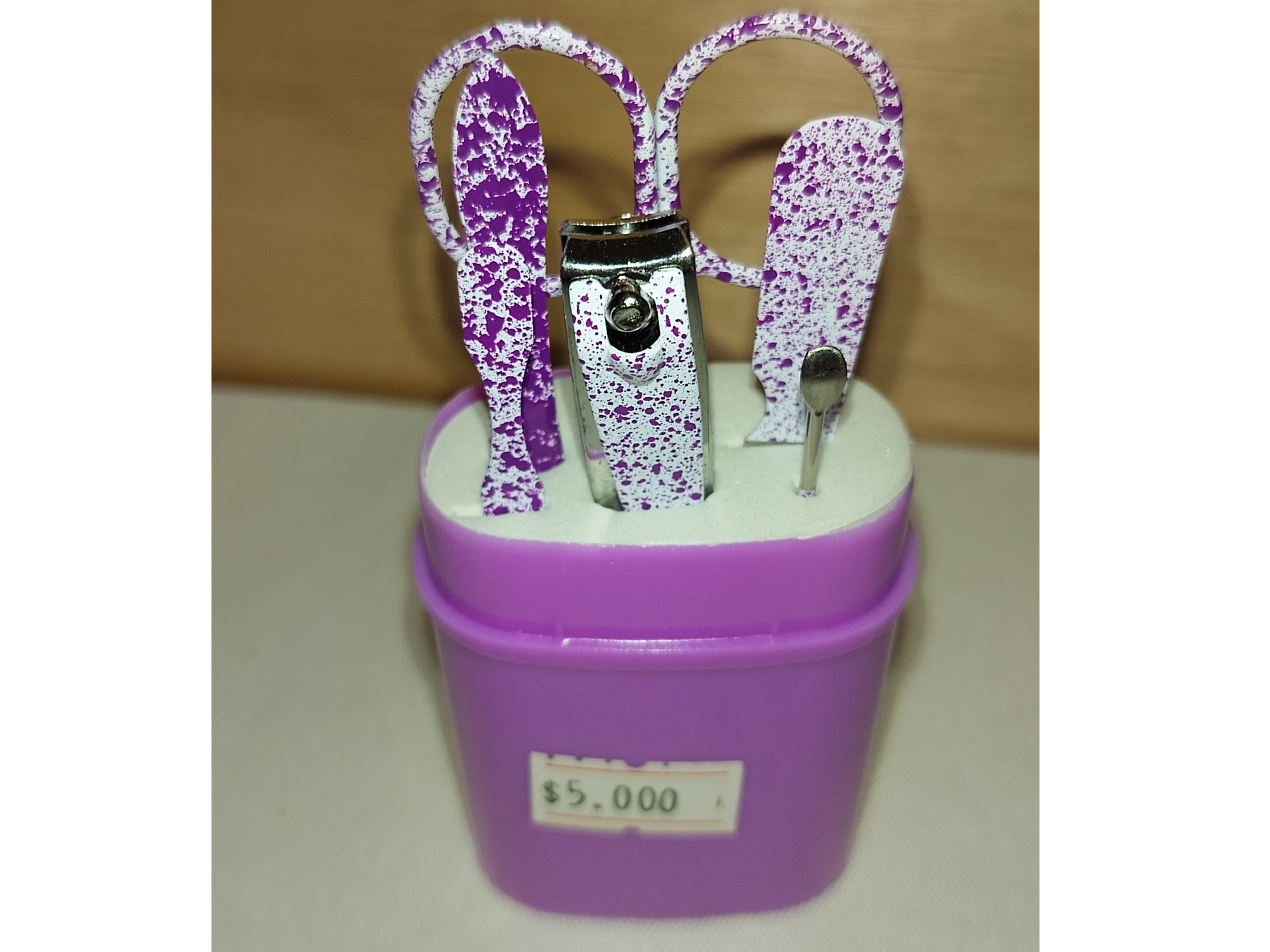 Set de Manicura 6 pcs Violeta