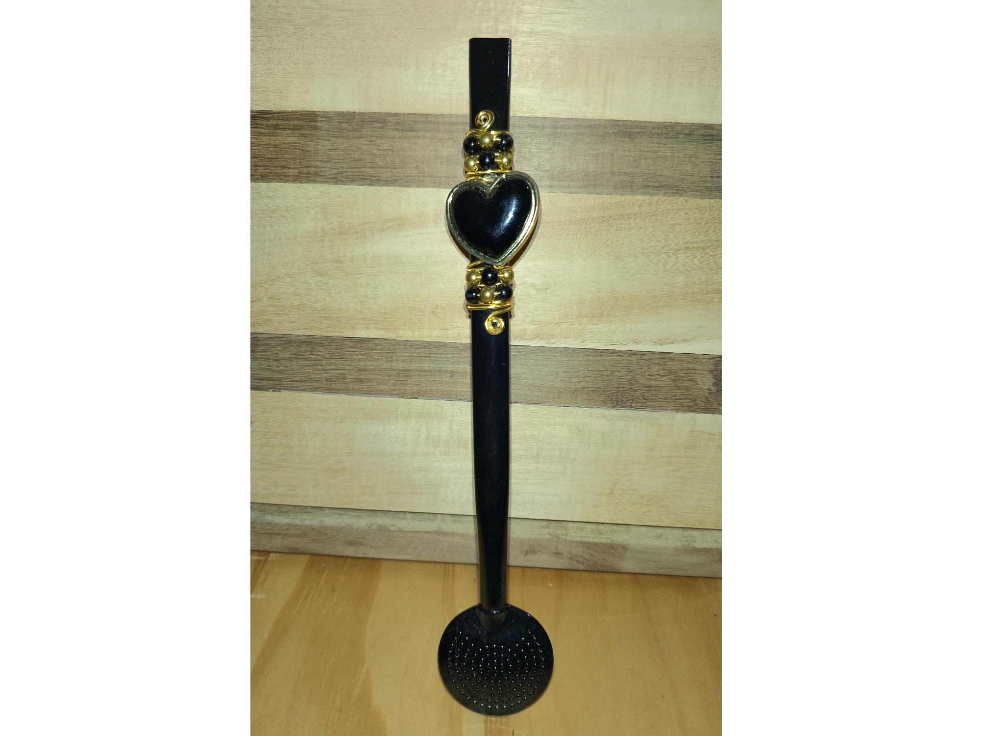 Bombillon acero inox decorado