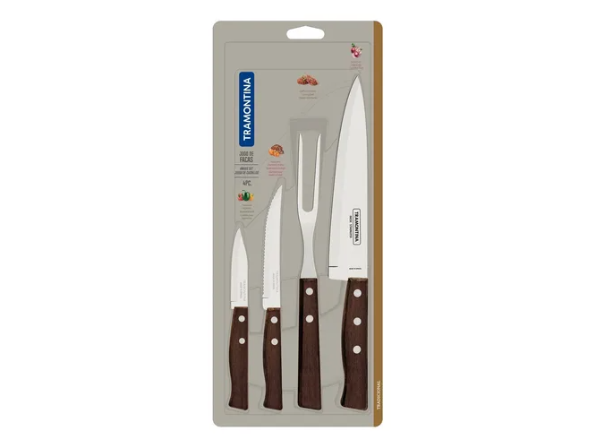 Juego de Cuchillo Tramontina (4 piesa)