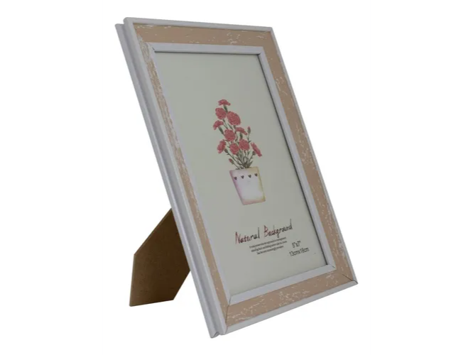 Porta Foto Vintage Diseño Despintado  20 cm X 25 cm