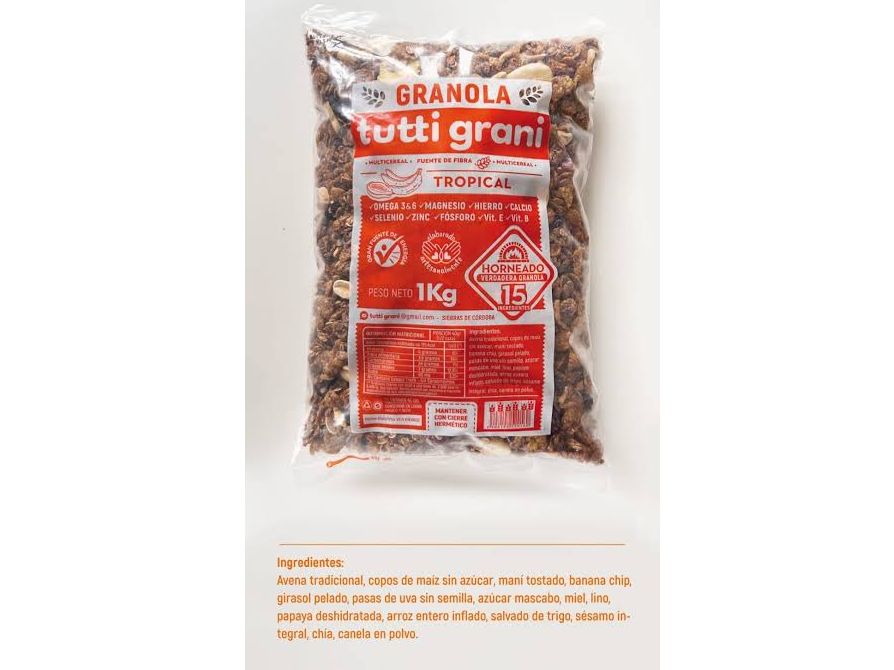 Granola Tutti Grani Tropical