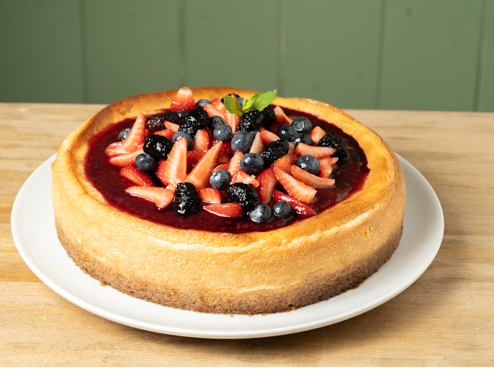 CHEESCAKE DE FRUTOS ROJOS