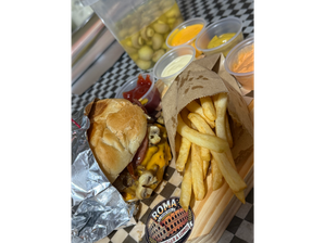 Hamburguesa Doble ( europea ) de Roma Burger & Lomos