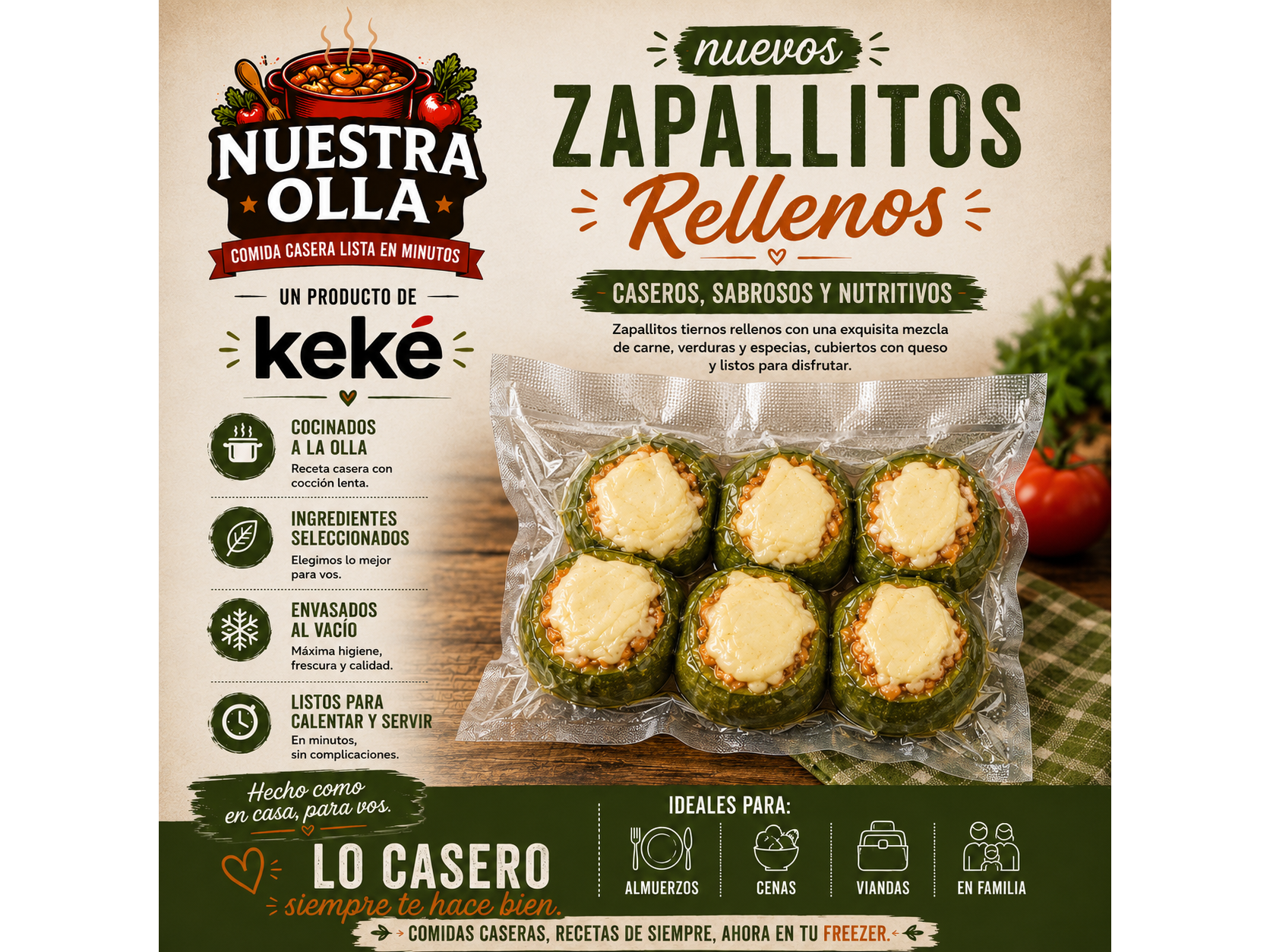 Zapallitos Rellenos x 1kg