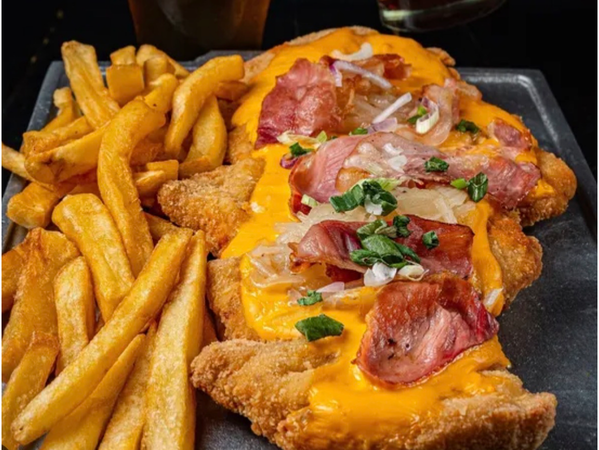 Milanesa americana para compartir