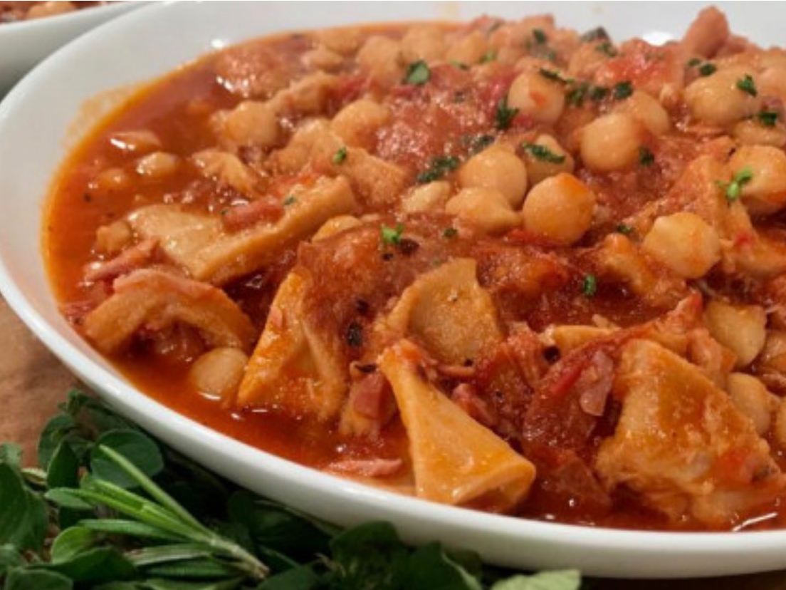 Guiso de mondongo