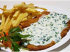 Milanesa al verdeo para compartir