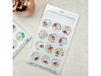 APLIQUES PARA UÑAS X12 FLORES