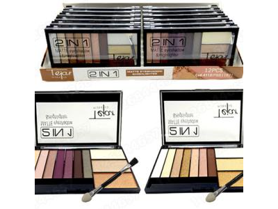 SOMBRA X 7 COLORES + ILUMINADOR X 3 COLORES