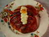 Medialuna de pastelera y maracuya