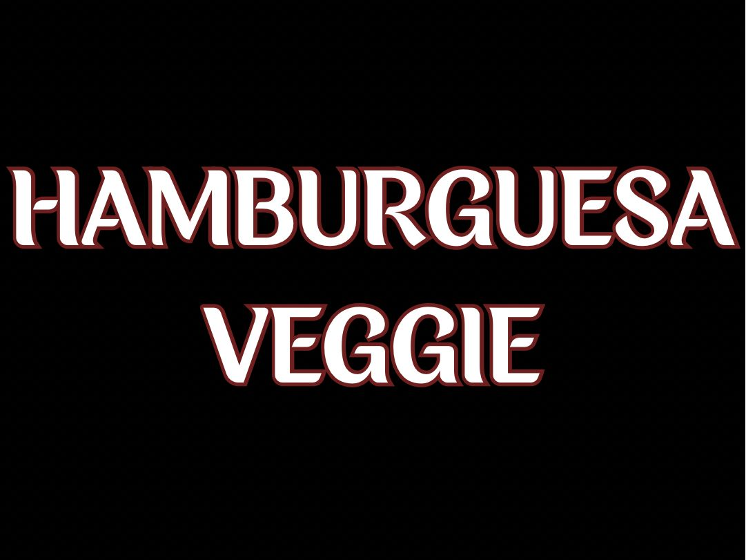 Hamburguesa veggie