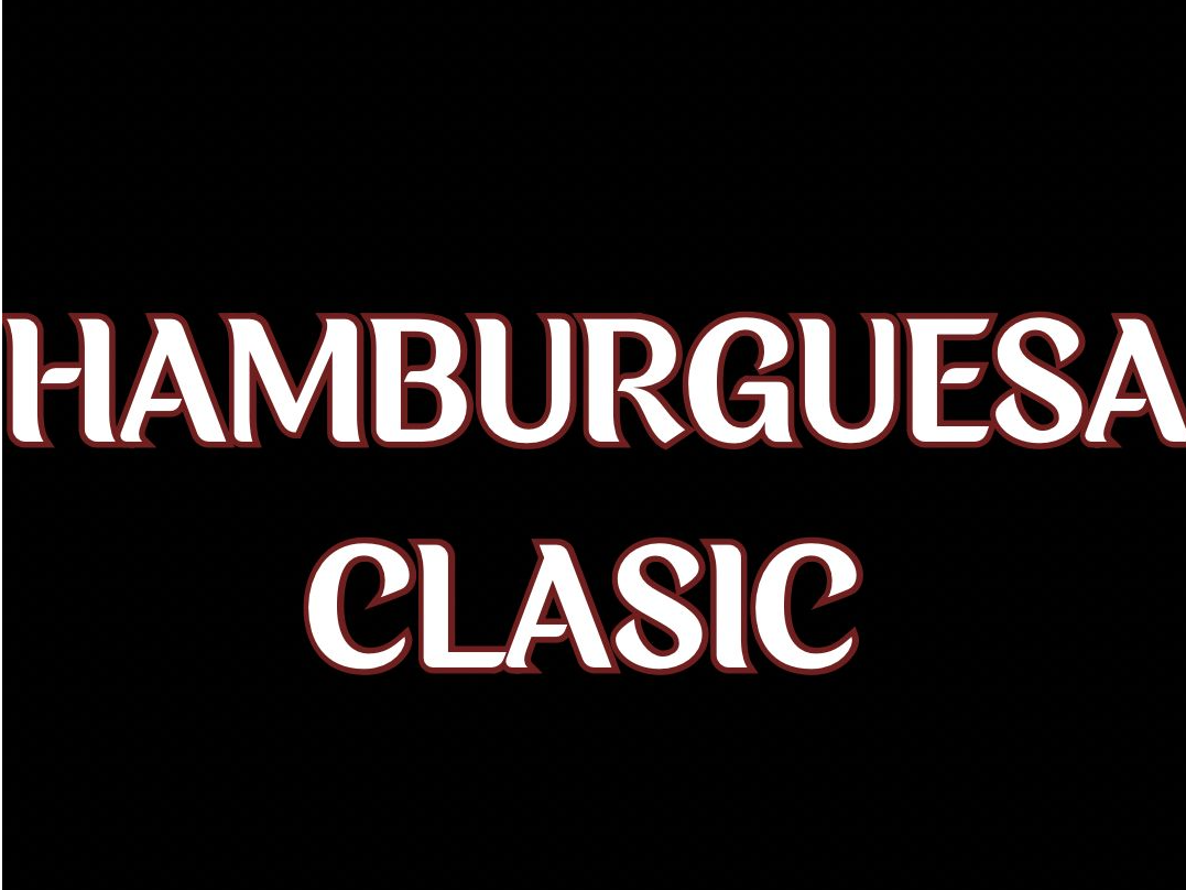 Hamburguesa classic