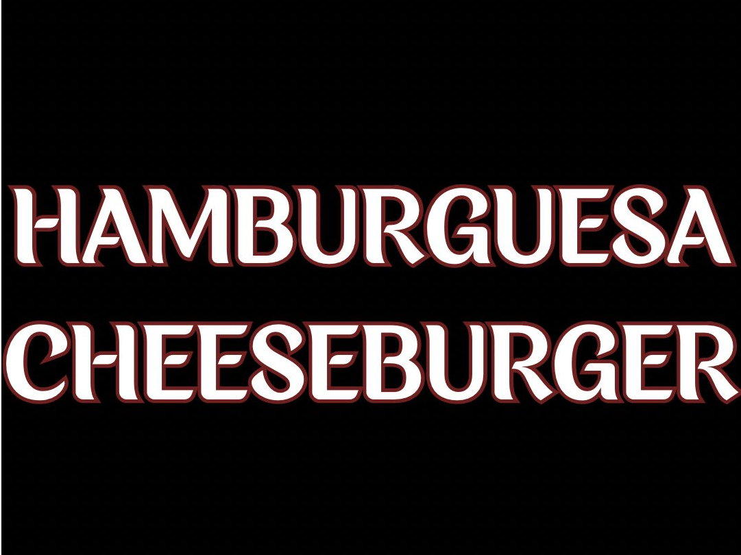 Hamburguesa cheeseburger