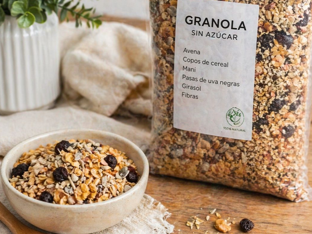 GRANOLA SIN AZUCAR