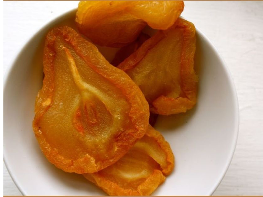 PERAS DESHIDRATADAS