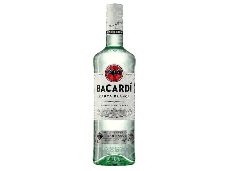 Ron Bacardi Carta Blanca 980ml.