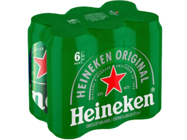 Six Pack Heineken 473ml