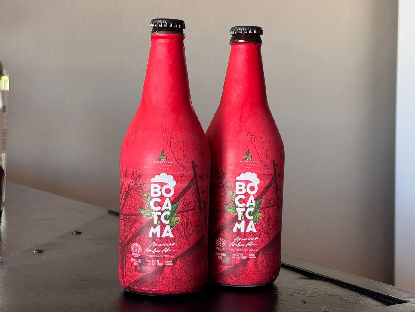 2 Cervezas Bocatoma Amber Ale 500ml 11% Descuento