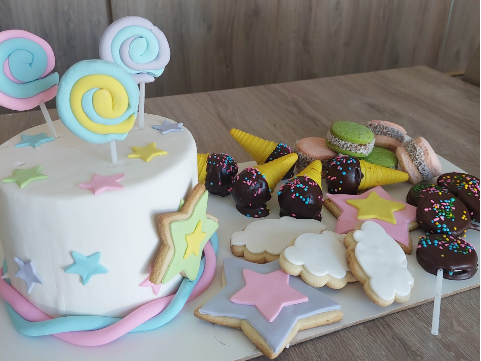 Combo Infantil con torta