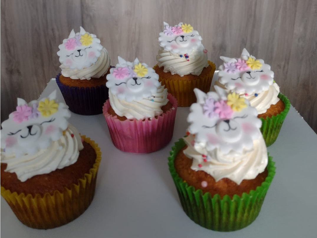 Cupcake temático de Muffins Pasteleria