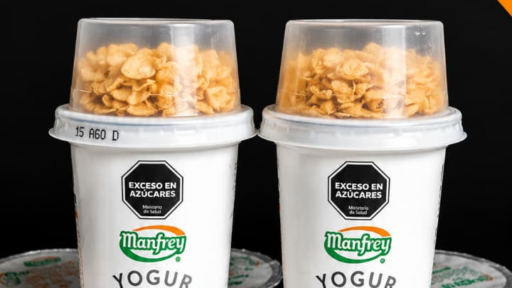 Yogures con cereal