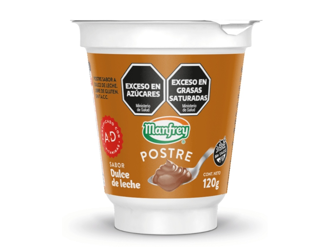 Postre dulce de leche